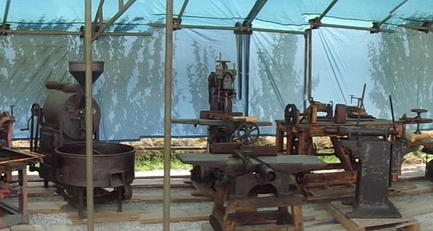 Alcuni macchinari recuperati da Ingenium a Busca